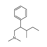 β-(1-Methylpropyl)-N,N-dimethylbenzeneethanamine结构式