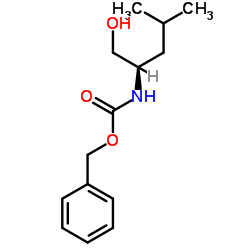 Cbz-D-Leucinol结构式