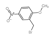 2-(溴甲基)-1-甲氧基-4-硝基苯结构式
