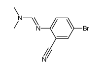 N'-(4-Bromo-2-cyanophenyl)-N,N-dimethylforMimidamide Structure