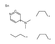 4-N,N-Dimethylamino-2-(tributylstannyl)-pyridine Structure