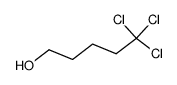 5,5,5-trichloropentan-1-ol Structure