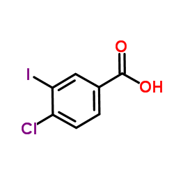 4-Chloro-3-iodobenzoic acid Structure