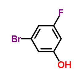 3-氟-5-溴苯酚结构式