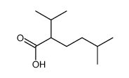 5-methyl-2-propan-2-ylhexanoic acid结构式
