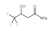 4,4,4-trifluoro-3-hydroxybutanamide Structure