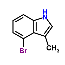 4-Bromo-3-methyl-1H-indole structure