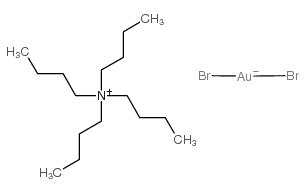 四丁基二溴金酸铵结构式