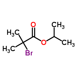 Isopropyl 2-bromo-2-methylpropanoate Structure