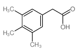 2-(3,4,5-triMethylphenyl)acetic acid Structure