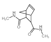 N,N-dimethylbicyclo[2.2.1]hept-2-ene-5,6-dicarboxamide结构式
