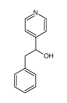 2-phenyl-1-(pyridin-4-yl)ethanol结构式