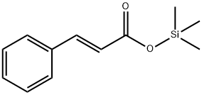 trans-Cinnamic acid trimethylsilyl ester结构式