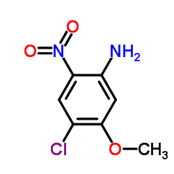4-Chloro-5-methoxy-2-nitro-phenylamine结构式
