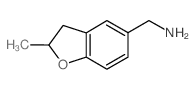 C-(2-甲基-2,3-二氢-苯并呋喃-5-基)-甲胺结构式
