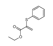 ethyl 2-phenylsulfanylprop-2-enoate结构式