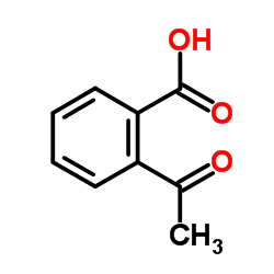 2-乙酰苯甲酸结构式