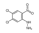 (4,5-dichloro-2-nitrophenyl)hydrazine Structure