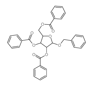 b-D-Ribofuranoside, phenylmethyl,tribenzoate (9CI) Structure