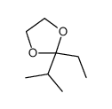 2-ethyl-2-propan-2-yl-1,3-dioxolane Structure