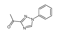 1-(1-phenyl-1,2,4-triazol-3-yl)ethanone结构式