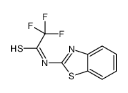 N-(1,3-benzothiazol-2-yl)-2,2,2-trifluoroethanethioamide Structure