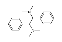 N,N,N',N'-tetramethyl-1,2-diphenylethane-1,2-diamine结构式