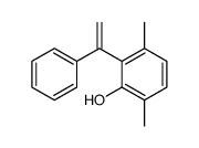 3,6-dimethyl-2-(1-phenylethenyl)phenol Structure