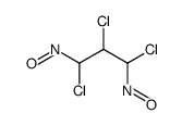 1,2,3-trichloro-1,3-dinitrosopropane Structure