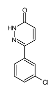 6-(3-chlorophenyl)pyridazine-3(2H)-one Structure