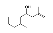 2,6-dimethylnon-1-en-4-ol结构式