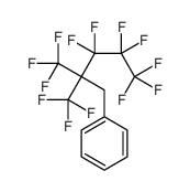 [3,3,4,4,5,5,5-heptafluoro-2,2-bis(trifluoromethyl)pentyl]benzene Structure