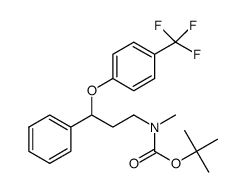 N-Boc fluoxetine Structure