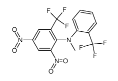 N-methyl-2,4-dinitro-2',6-bis(trifluoromethyl)diphenylamine Structure