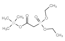 Trimethylsilyl Diethylphosphonoacetate Structure