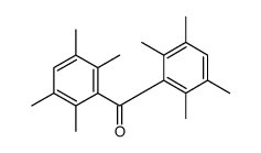 bis(2,3,5,6-tetramethylphenyl)methanone Structure