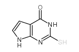 4H-Pyrrolo[2,3-d]pyrimidin-4-one,1,2,3,7-tetrahydro-2-thioxo- Structure