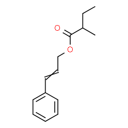 3-phenylallyl 2-methylbutyrate Structure