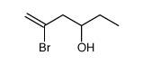 5-bromohex-5-en-3-ol结构式