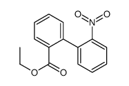 ethyl 2-(2-nitrophenyl)benzoate Structure