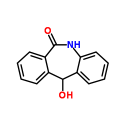 11-HYDROXY-5H-DIBENZO[B,E]AZEPIN-6(11H)-ONE Structure