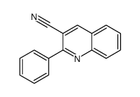 2-phenylquinoline-3-carbonitrile Structure