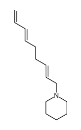 N-2,6,8-nonatrienylpiperidine Structure