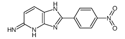 2-(4-nitrophenyl)-1H-imidazo[4,5-b]pyridin-5-amine Structure
