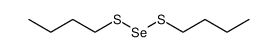 bis(n-butylthio)selenide Structure