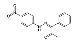 1-phenyl-1-(p-nitrophenylhydrazono)propan-2-one结构式