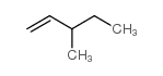 1-Pentene, 3-methyl- Structure