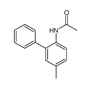 N-Ac-2-amino-5-methylbiphenyl结构式