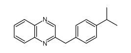 2-(4-isopropylbenzyl)quinoxaline Structure