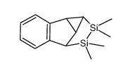3,4-benzo-6,6,7,7-tetramethyl-6,7-disilatricyclo[3.3.0.02,8]octane Structure